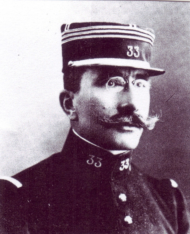 Le capitaine d'Hangouwart vers 1914